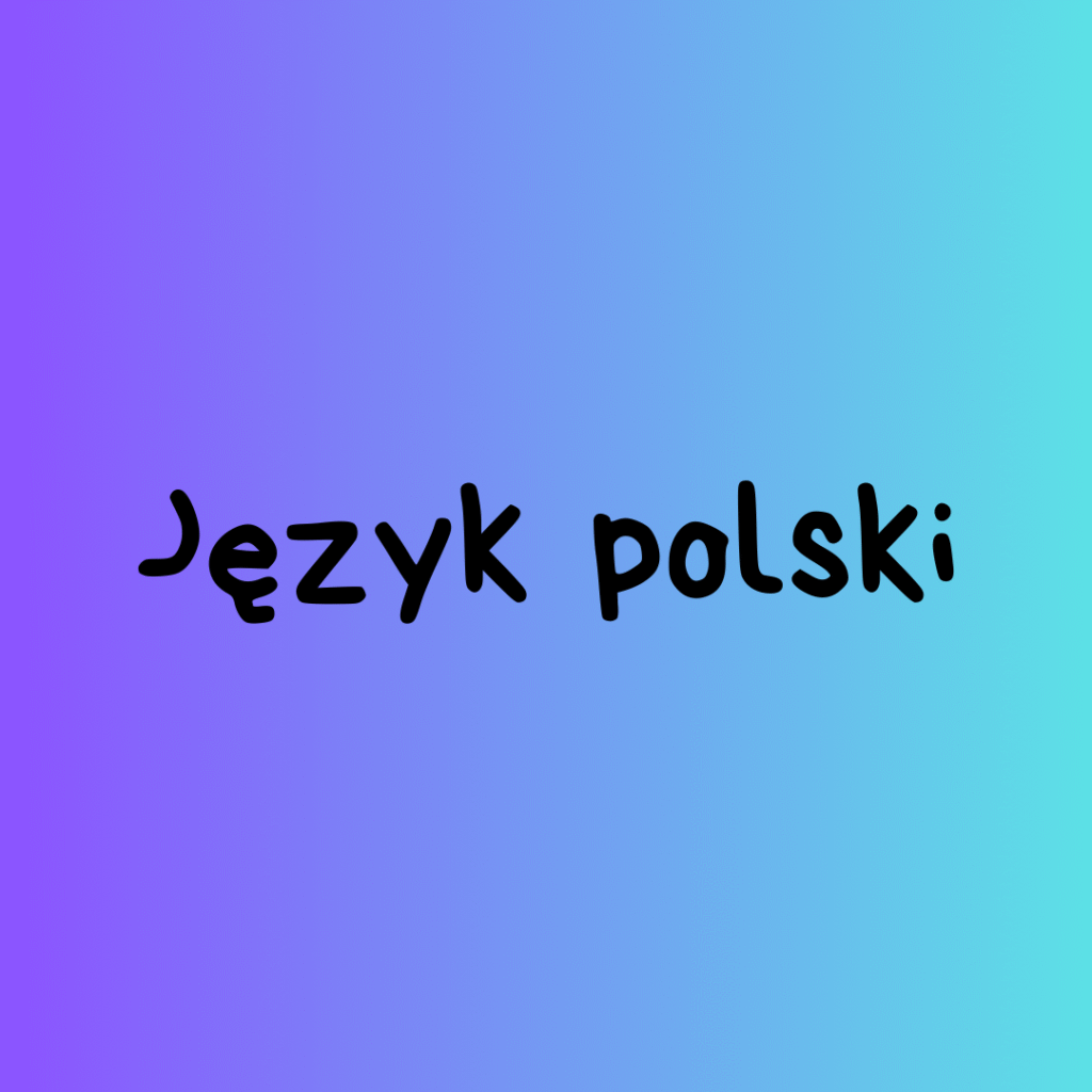 język polski dla klas 1-3 szkoły podstawowej