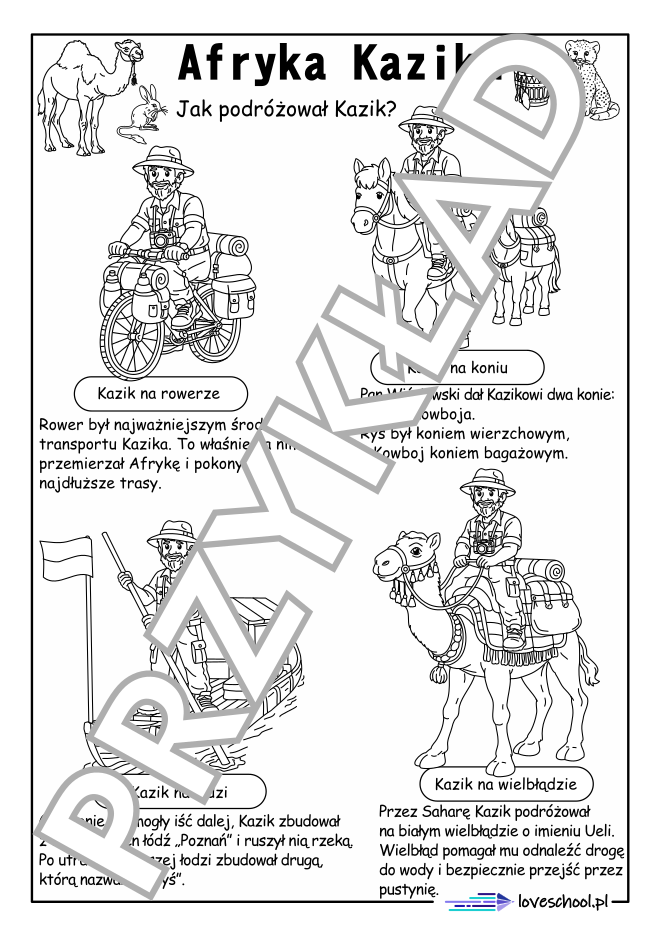 Bohaterowie Afryki Kazika do pobrania w PDF
