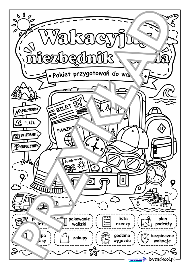 wakacyjny niezbędnik ucznia pdf do pobrania